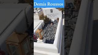 Sepulture de Demis Roussos chateur grec viralshort [upl. by Aicirpac584]