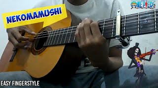 Nekomamushi ねこまむし  Ost One Piece Theme Fingerstyle Mudah [upl. by Aoket]