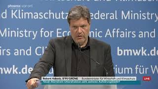 Robert Habeck zum Thema „Fortschritt der Energiewende mit aktuellen Entwicklungen“  26042024 [upl. by Koch458]