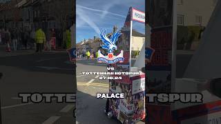 CRYSTAL PALACE vs SPURS 271024 MATCHDAY MINI VLOG 🎥⚽️premierleague tottenham football [upl. by Akener]