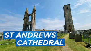 Inside ST ANDREWS CATHEDRAL  Is It Worth The Money  Scotland Walking Tour  4K  60FPS [upl. by Trammel]