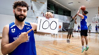 I Scored 100 POINTS In A Real Game [upl. by Nogaem]