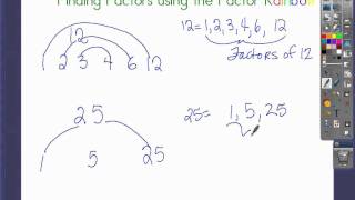 Finding Factors Using Factor Rainbowavi [upl. by Yotal]