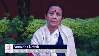 NMAMrs Anuradha Koirala [upl. by Assiralk]