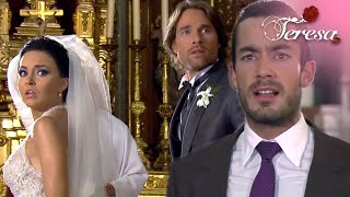 ¡Mariano interrumpe la boda de Teresa  Teresa 22  C63  tlnovelas [upl. by Aniram]