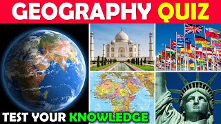 Geography General Knowledge Quiz  How Good is You Geography Knowledge [upl. by Sirmons468]