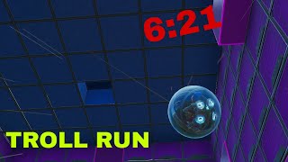 621Troll Run Frank8256 WORLD RECORD speed run [upl. by Airtemak734]