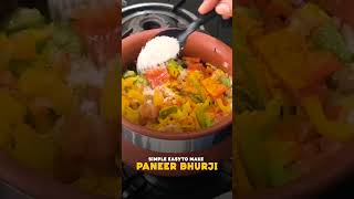 Paneer bhurji recipe😍 Quick  Must Watch  Quick amp Easy  Abhis Food Magic shorts [upl. by Tannen]