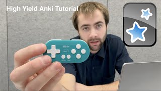 High Yield Anki Tutorial settings cards addons controller  AnKing deck [upl. by Alver]