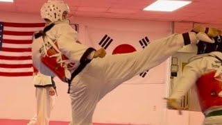 Best Taekwondo Fight 2024  Taekwondo Sparring zeeshanshanitkd [upl. by Marinelli676]