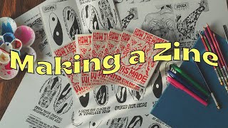 How to Make a ZINE in 24 Hours  riso  screenprinting [upl. by Aisor]