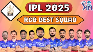 IPL 2025 ALL TEAM SQUAD  Ipl 2025 RCB team squad  ipl 2025 RCB  RCB 2025 new Squad [upl. by Yrrad]