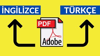 PDF DOSYASINI TÃœRKÃ‡EYE Ã‡EVÄ°RME  PDF DÄ°L DEÄÄ°ÅTÄ°RME NASIL YAPILIR [upl. by Rez]