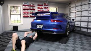 991 GT3 Installing Chris Smith Racing Exhaust [upl. by Naras]