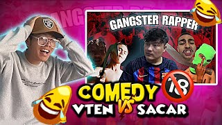 ZALAN  GANGSTER RAPPER VTENSACAR COMEDY VIDEO REACTION🤣🤣 NEW NEPALI REACTION VIDEO [upl. by Stokes]