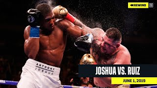 FULL FIGHT  Anthony Joshua vs Andy Ruiz DAZN REWIND [upl. by Maker181]