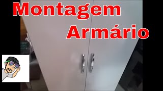 Como montar um Armário passo a passo😀 [upl. by Nanyt]