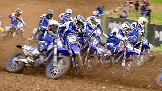 Motocross Kids at MXoN Matterley Basin  Yamaha YZ bLU cRU CUP 2024 by Jaume Soler [upl. by Edurtreg]