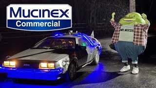 Exclusive Look Mucinex Commercial BTS with Our Delorean Time Machine [upl. by Annoyik]