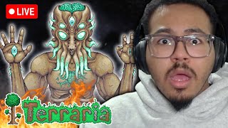 BEATING TERRARIA  Terraria Master Mode [upl. by Anilesor]