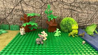 The Hares and the Frogs hares hare frogs frog pond scared timid [upl. by Alpers66]