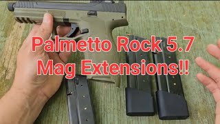 Palmetto Rock 57 Mag Extensions Standard Capacity Upgrade [upl. by Komarek]