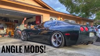 DRIFTVETTE FINALLY GETS ANGLE MODS [upl. by Alphonse172]