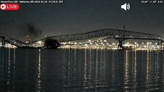 Francis Scott Key Bridge Live Webcam [upl. by Gifford]