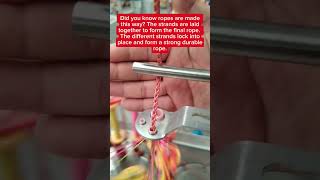 How is Rope made engineering technology didyouknow satisfying [upl. by Ahseen]