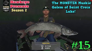 Tutorial Misi SAINT CROIX MUSKIE GOLEM MONSTER  Golem Lure  Fishing Planet Indonesia [upl. by Kcirre]