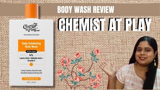 Chemist at play exfoliating body wash review [upl. by Elysha]