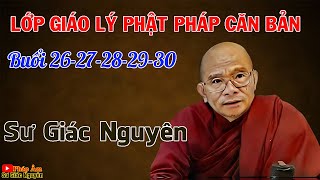 Giáo Lý Phật Pháp Căn Bản Buổi 26 30 Sư Giác Nguyên Toại Khanh giảng [upl. by Gisser216]