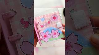 നിങ്ങൾക്കും ഉണ്ടാക്കാം ഒരു mini binder journal DIY mini binder journal binderjournal kawaii [upl. by Anaya]