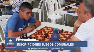 Inscripciones juegos comunales [upl. by Ahsinra]