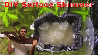 DIY surface skimmer biofilm remover [upl. by Janicki29]