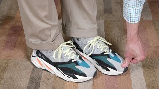 Yeezy 700 How Does It Fit [upl. by Bocyaj471]