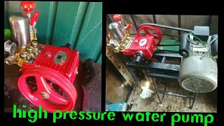 assemble high pressure water pump [upl. by Grussing]