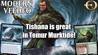 Temur Murktide with Tishana  Modern  MTGO [upl. by Marra]