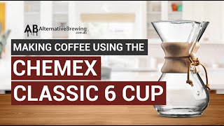 Making Coffee using the Chemex Classic 6 Cup [upl. by Ettelracs14]