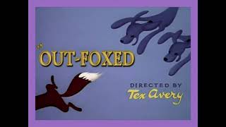 Droopy Out Foxed 1949 Original Titles Opening and Closing [upl. by Ahsea531]