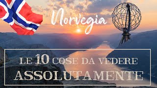 NORVEGIA 🇳🇴 le 10 cose da VEDERE ASSOLUTAMENTE [upl. by Ethelbert]