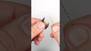 ❓️🙆‍♂️How to tie multiple hooks to the main line🎣 fishingknot fishing fishingtutorial knot [upl. by Wilser677]