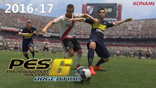 NEW Parche Pes 6 AFA liga Argentina 201617 DICIEMBRE by Alexx CARP [upl. by Rodgers]