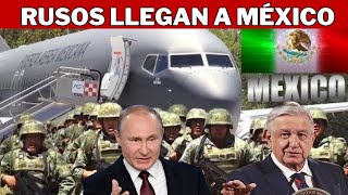 ¿Que hace el Ejército Ruso en Mexico Los dos ejercito se funcionan EUA envía el ejército frontera [upl. by Junette850]