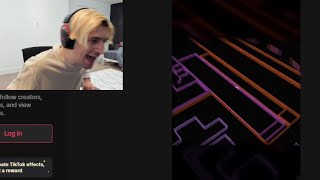 xQc Finds the Craziest Tron Player Ever [upl. by Aloek]