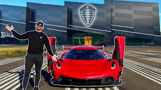 Full Koenigsegg Factory Tour  My ALL NEW Jesko Spec [upl. by Akoyn]