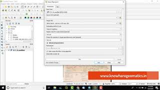 How to ReProject Warp tool a Raster in QGIS [upl. by Faxon100]