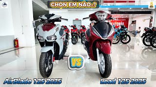 Lead 125 2025 VS AirBlade 125 2025 ▶️ Chọn EM nào 🔴 TOP 5 ĐAM MÊ [upl. by Notsew]