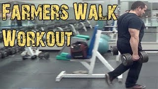 Farmers Walk Exercise  Great Workout Finisher [upl. by Luba]