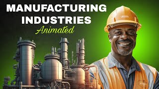 Manufacturing Industries  Class 10 geography animation video  Sunlike study [upl. by Enilkcaj]